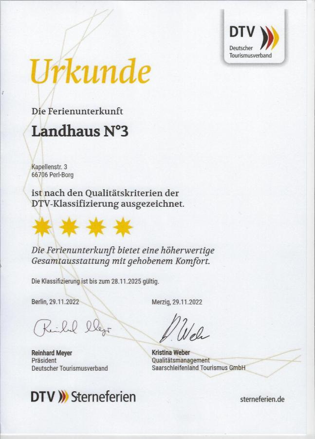 Landhaus N°3 佩尔 外观 照片
